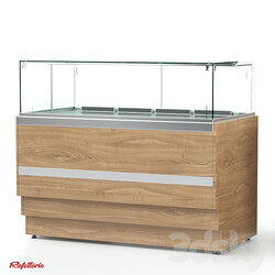 Refrigerated confectionery counter RKС1 3D Models 3DSKY 