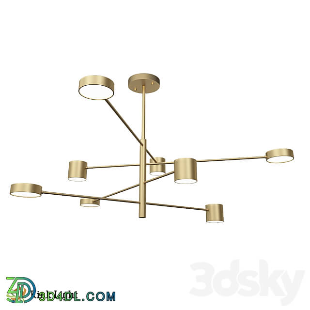 Mekli gold 07650 8 33 OM Pendant light 3D Models 3DSKY