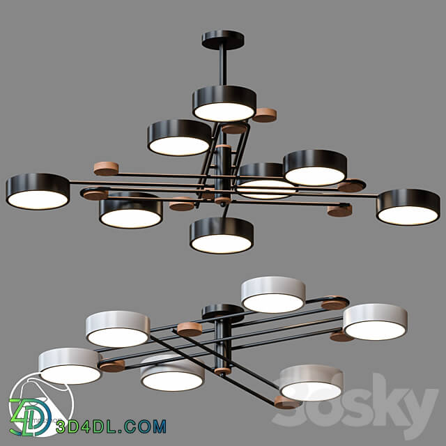 Pendant light - LampsShop.ru L1214 Chandelier Impressive Nordic