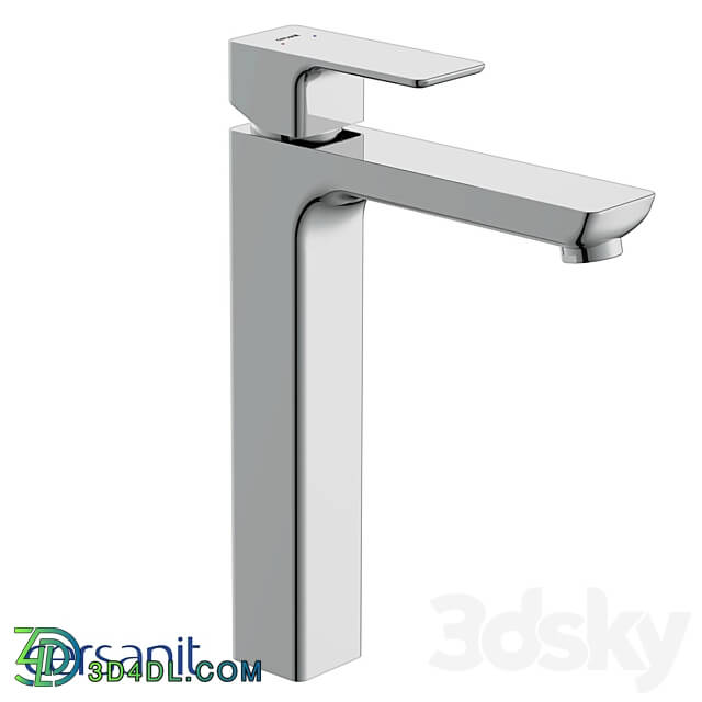 Cersanit Geo tall mixer sink 3D Models 3DSKY