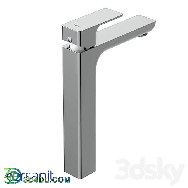 Cersanit Geo tall mixer sink 3D Models 3DSKY