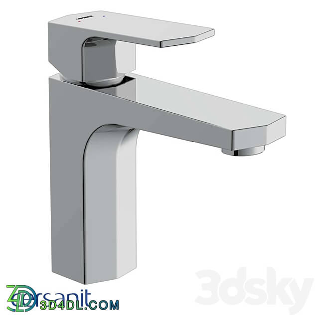 Cersanit Wisla Faucet Sink 3D Models 3DSKY