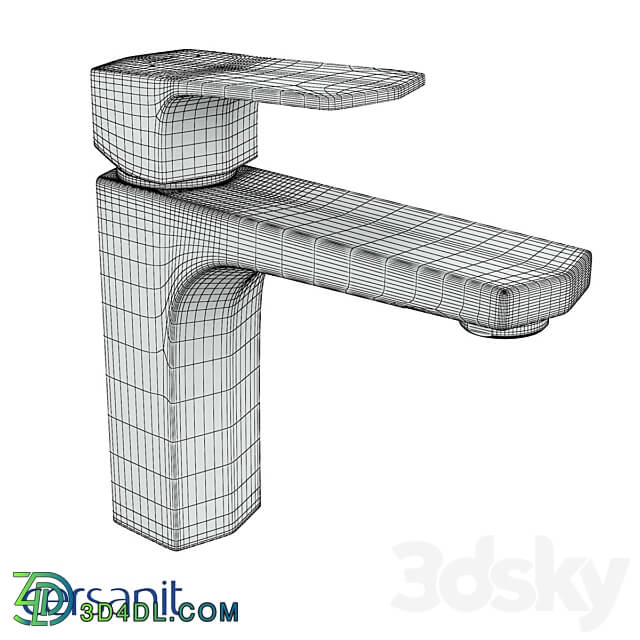 Cersanit Wisla Faucet Sink 3D Models 3DSKY