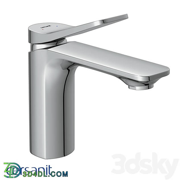 Cersanit Odra faucet Sink 3D Models 3DSKY