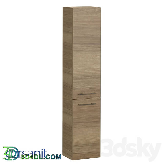 Cersanit Base cabinet Lara 30 walnut A63417 3D Models 3DSKY