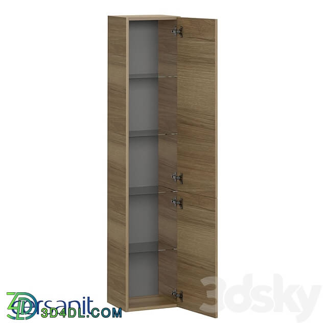 Cersanit Base cabinet Lara 30 walnut A63417 3D Models 3DSKY