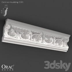 OM Cornice Orac Decor C201 3D Models 3DSKY 