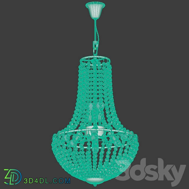 111012406 Chandelier MW Light Breeze Pendant light 3D Models 3DSKY