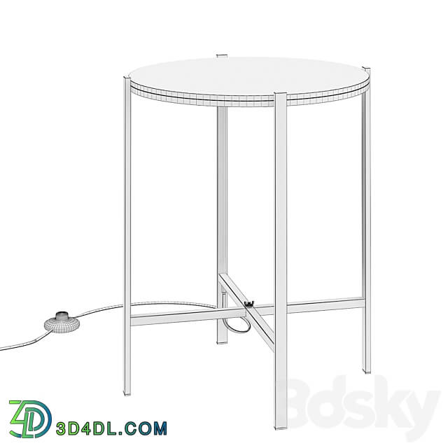 OM Floor lamp table with lighting Lussole LSP 0567 3D Models 3DSKY