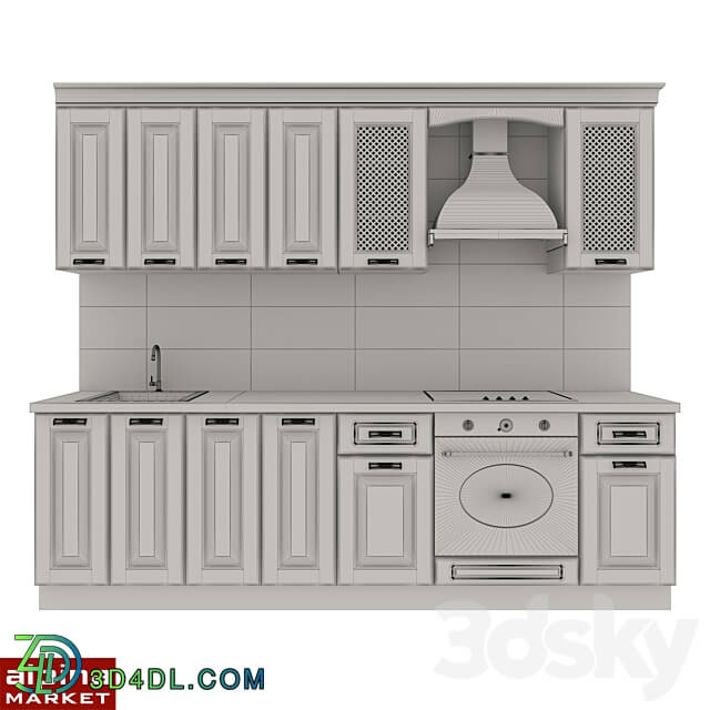 OM Kitchen Marta 2 Kitchen 3D Models 3DSKY