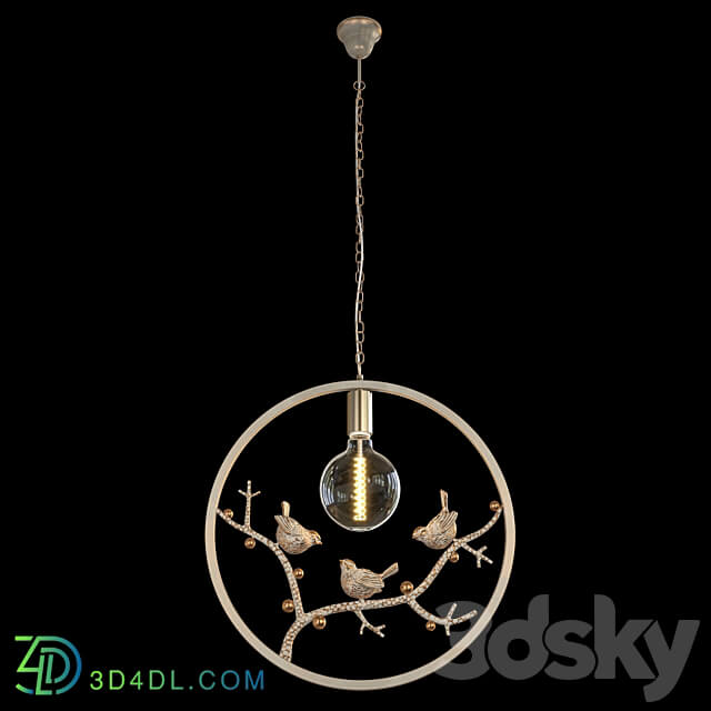 chandelier Terra OM Pendant light 3D Models 3DSKY