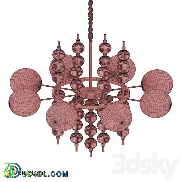 Pendant light - Chandelier Amalia 08406-8_20 OM