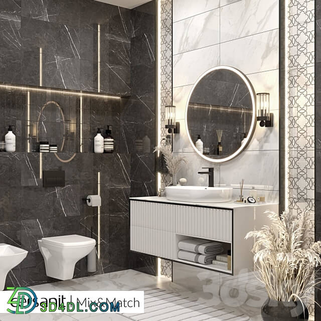 Tile - Mix_Match Royal stone ornament 30x30 30х60 42x42