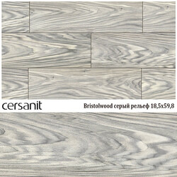 Cersanit Bristolwood gray relief 18 5x59 8 A15938 3D Models 3DSKY 