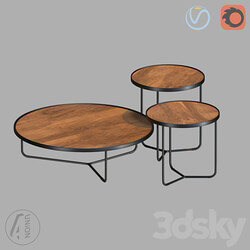 Table TB 0043 3D Models 3DSKY 
