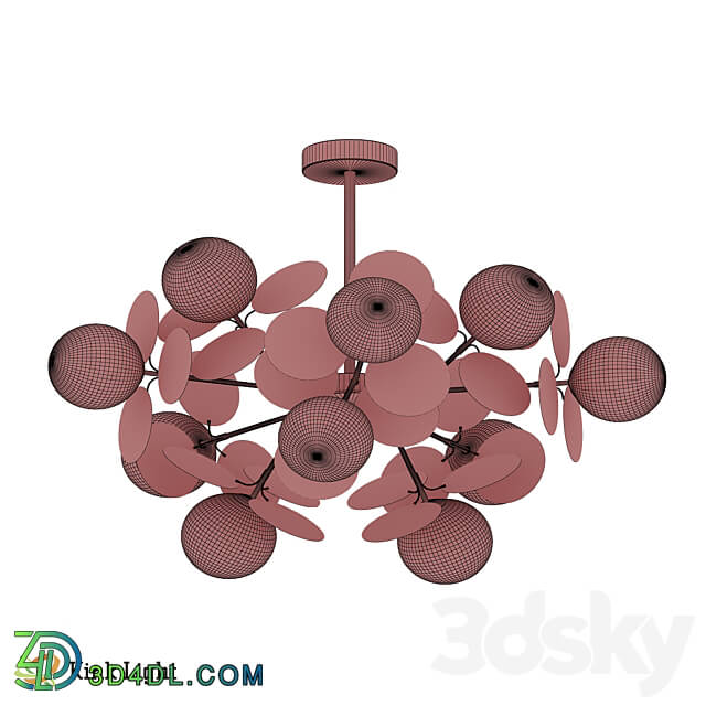 Suspension Matthias multicolor 074160 10 33 43 OM Pendant light 3D Models 3DSKY