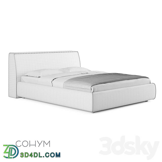 Altea bed Bed 3D Models 3DSKY