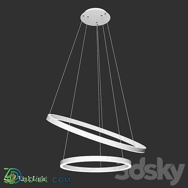 Pendant light - Suspension dimmable Thor white 08219.01A OM