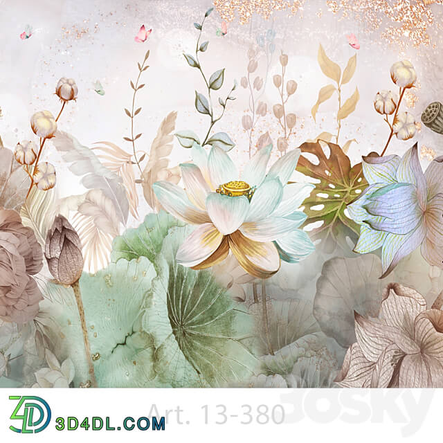 Photowall paper MasterFresok Art. 13 380 OM 3D Models 3DSKY