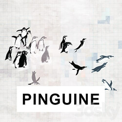 Wall covering - PINGUINE 