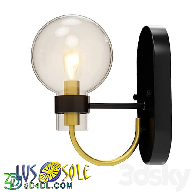 OM wall lamp Lussole Loft Mohave LSP 8398 LSP 8399 3D Models 3DSKY