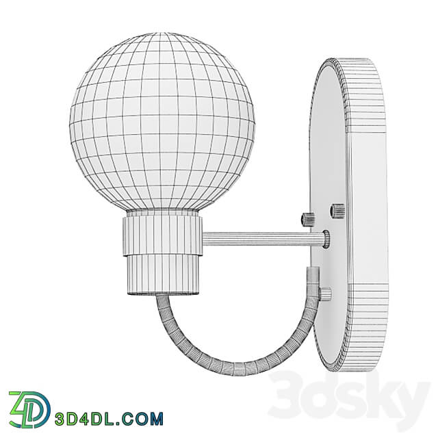 OM wall lamp Lussole Loft Mohave LSP 8398 LSP 8399 3D Models 3DSKY