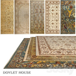 Carpets DOVLET HOUSE 5 pieces part 756 3D Models 3DSKY 