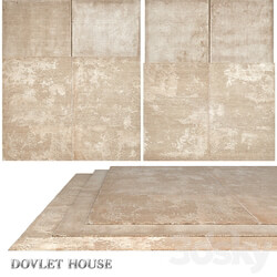 Double carpets DOVLET HOUSE 4 pieces part 751 3D Models 3DSKY 