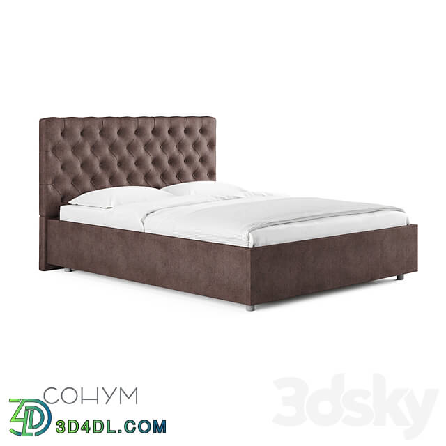 Florence bed Bed 3D Models 3DSKY