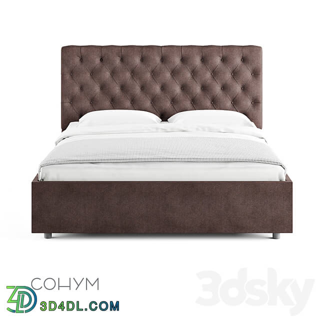 Florence bed Bed 3D Models 3DSKY