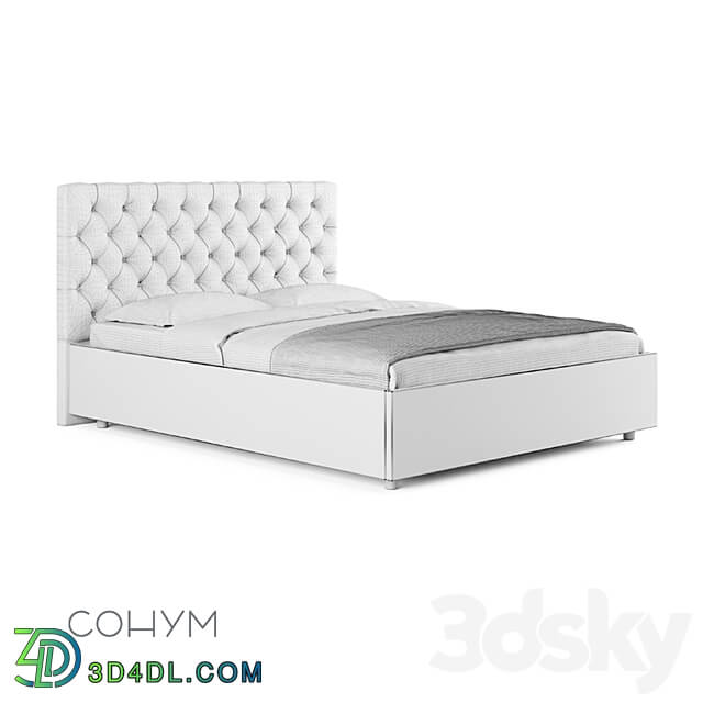 Florence bed Bed 3D Models 3DSKY