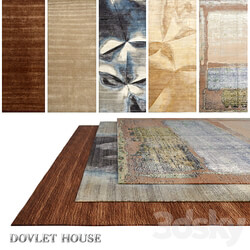 Carpets DOVLET HOUSE 5 pieces part 765 3D Models 3DSKY 