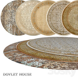 Carpets - Round carpets DOVLET HOUSE 5 pieces _part 22_ 