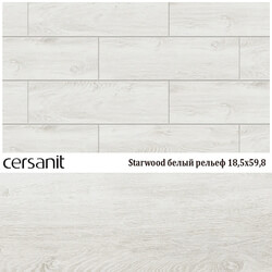 Floor coverings - Cersanit Starwood white relief 18_5x59_8 A15934 