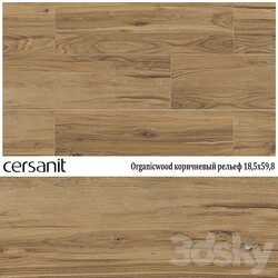Cersanit Organicwood brown relief 18 5x59 8 А15928 3D Models 3DSKY 