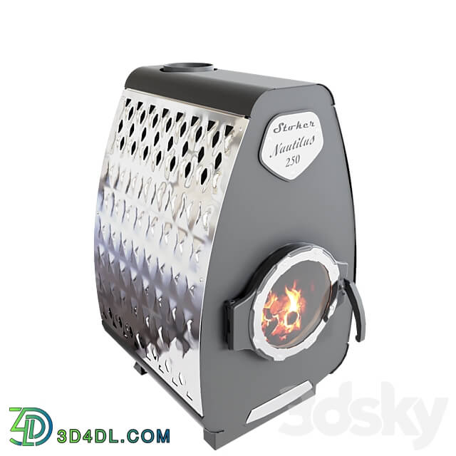 Fireplace - Stoker stove NAUTILUS 250 - OM