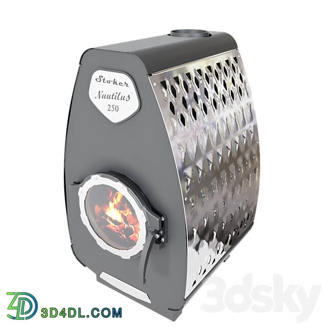 Fireplace - Stoker stove NAUTILUS 250 - OM