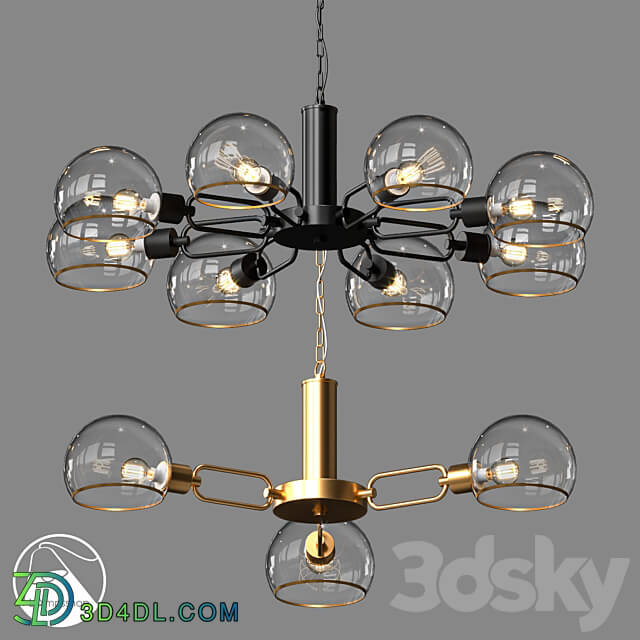 Pendant light - LampsShop.ru L1325 Chandelier Bowl