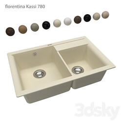 Kitchen sink florentina Kassi 780 OM 3D Models 3DSKY 