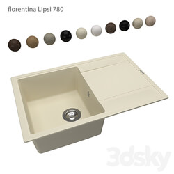 Kitchen sink florentina lipsi 780 OM 3D Models 3DSKY 