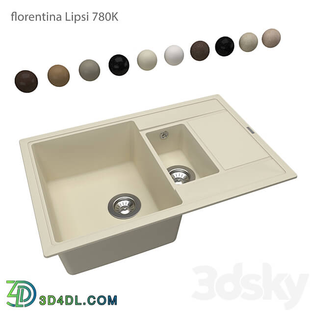 Sink - Kitchen sink florentina lipsi 780K OM