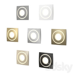 Square Recessed LED Stair Light Integrator IT 710 X STYLE 3D Models 3DSKY 