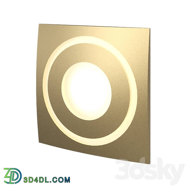 Square Recessed LED Stair Light Integrator IT 710 X STYLE 3D Models 3DSKY
