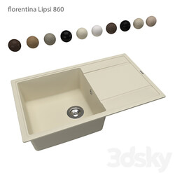 Kitchen sink florentina lipsi 860 OM 3D Models 3DSKY 