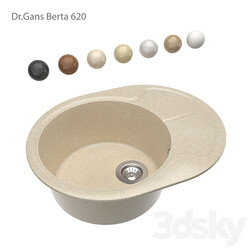 Kitchen sink Dr. Gans Berta620 OM 3D Models 3DSKY 