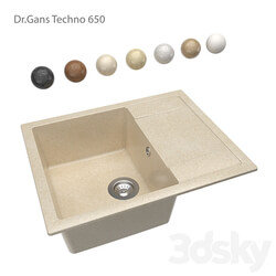 Sink - Kitchen sink Dr. Gans Techno650 OM 