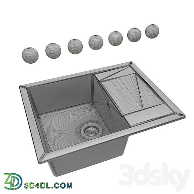 Sink - Kitchen sink Dr. Gans Techno650 OM