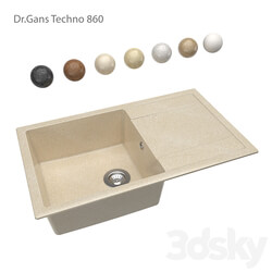 Sink - Kitchen sink Dr. Gans Techno 860 OM 