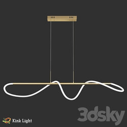 Pendant Dahlia gold 08041 33 OM Pendant light 3D Models 3DSKY 