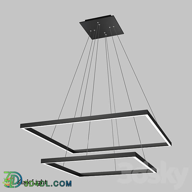 Hanging Altis black 08229.19 OM Pendant light 3D Models 3DSKY